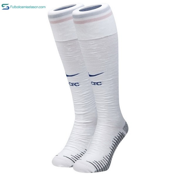 Calcetines Chelsea 1ª 2018/19 Blanco